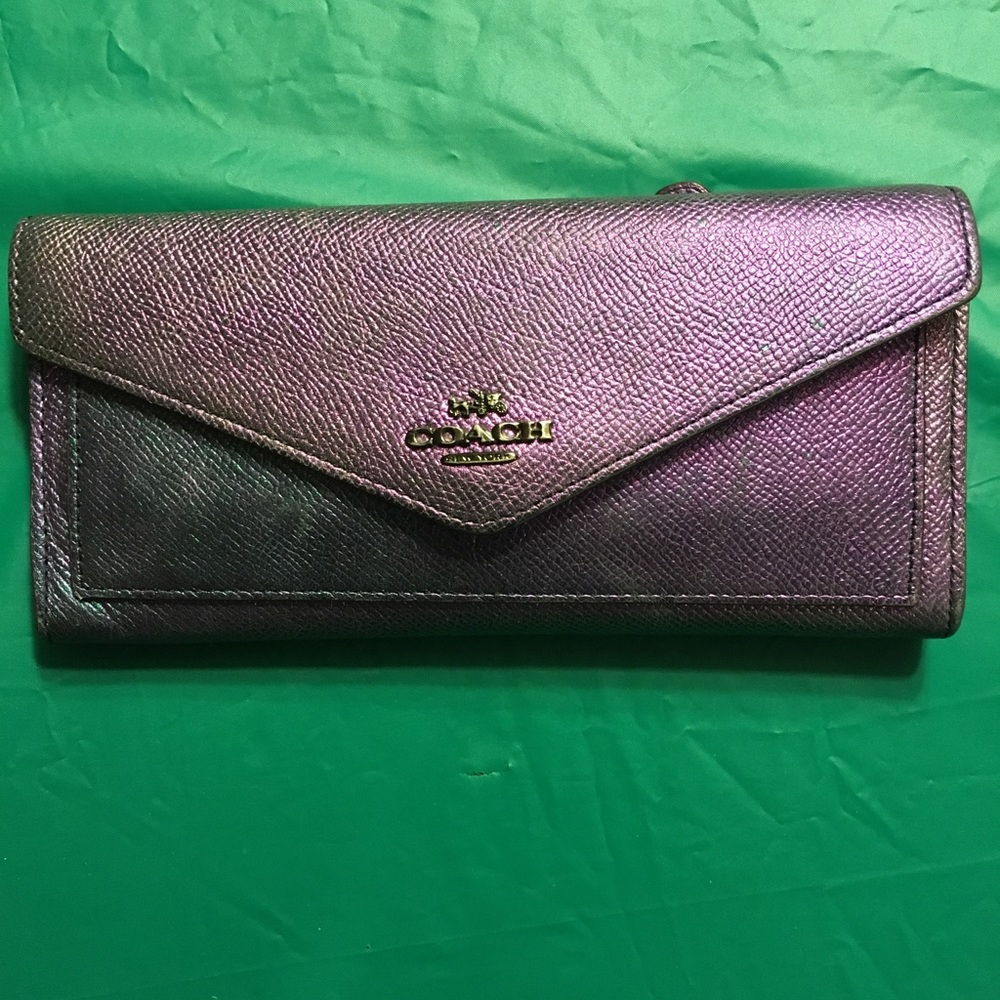 Coach multicolored wallet